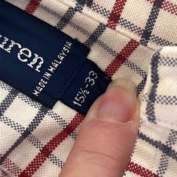 EUC Ralph Lauren Men's Checkered Shirt - Picture 9 of 9